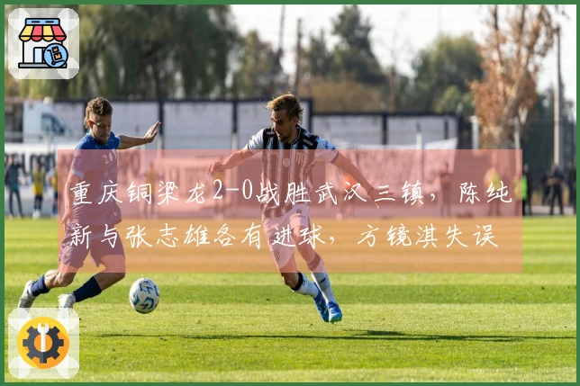 重庆铜梁龙2-0战胜武汉三镇，陈纯新与张志雄各有进球，方镜淇失误。